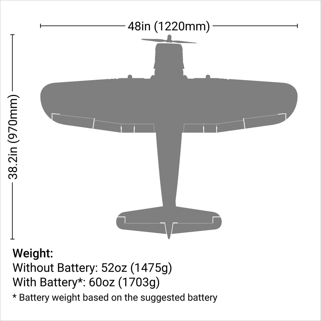 F4U-4 Corsair 1.2m PNP-
