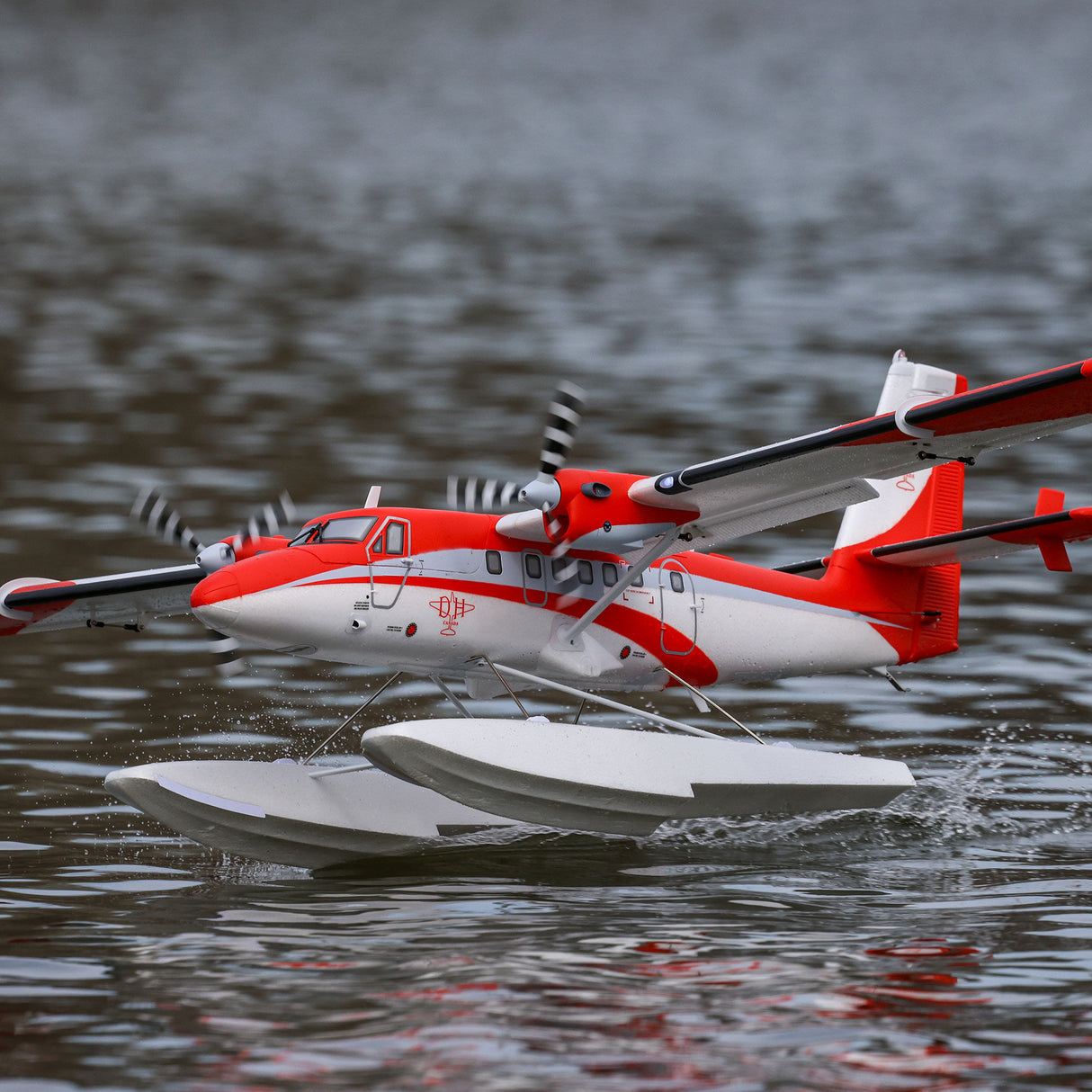 DHC-6 Twin Otter 1.4m PNP with Floats