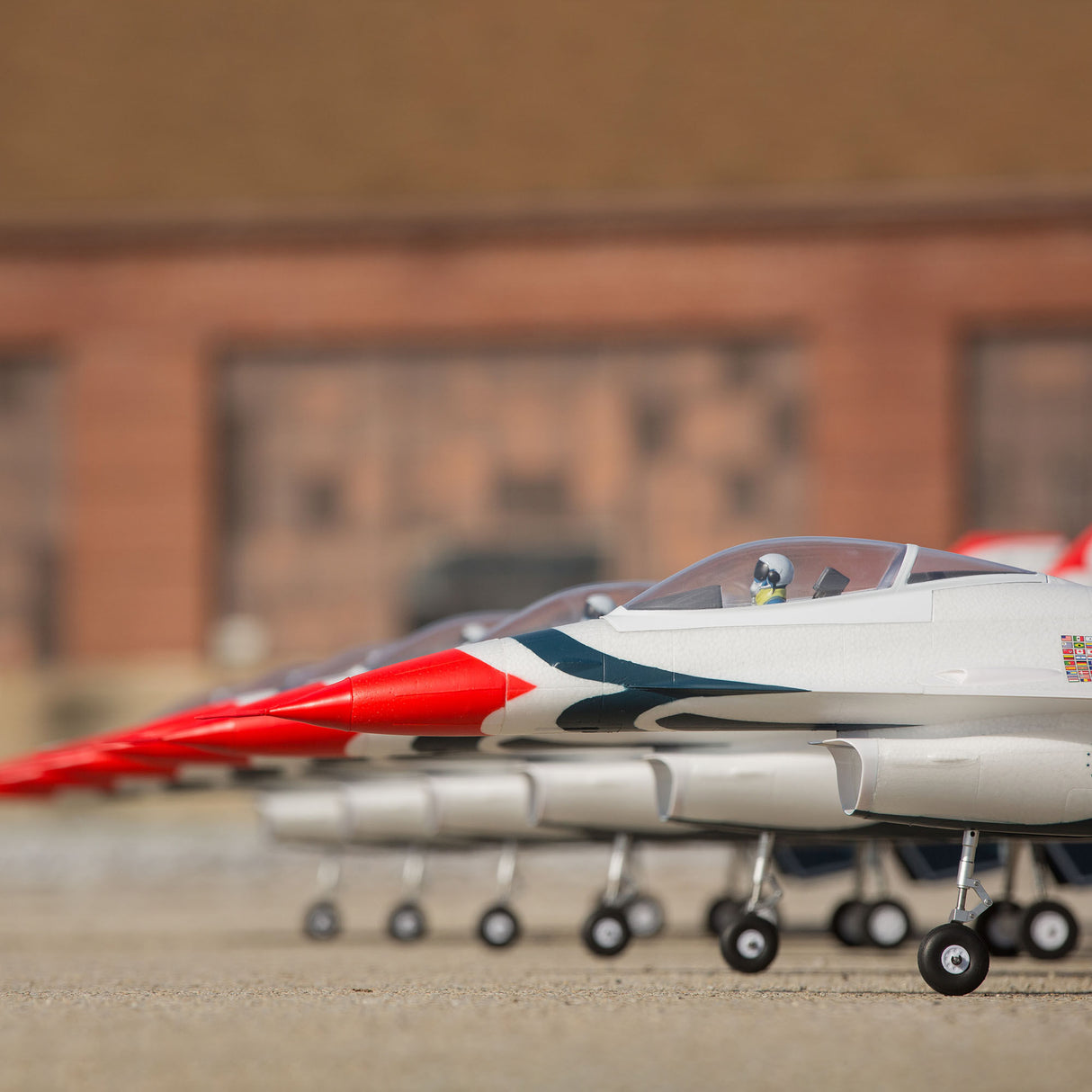 F-16 Thunderbirds 70mm EDF Jet BNF Basic-