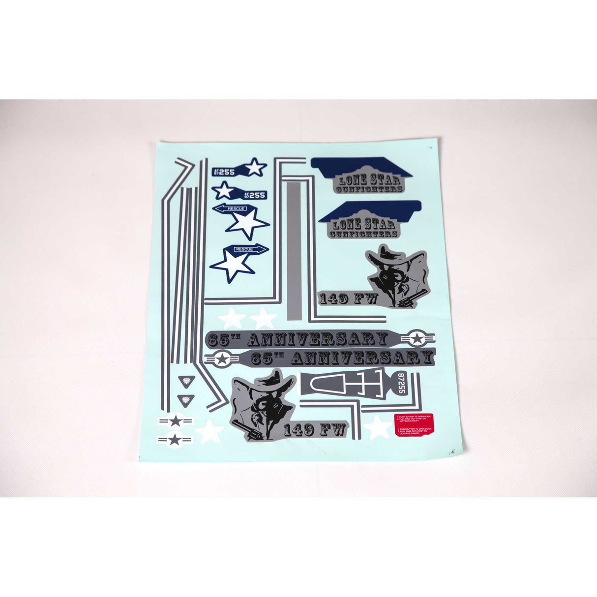 Decal Set: F-16 Falcon 64mm EDF-