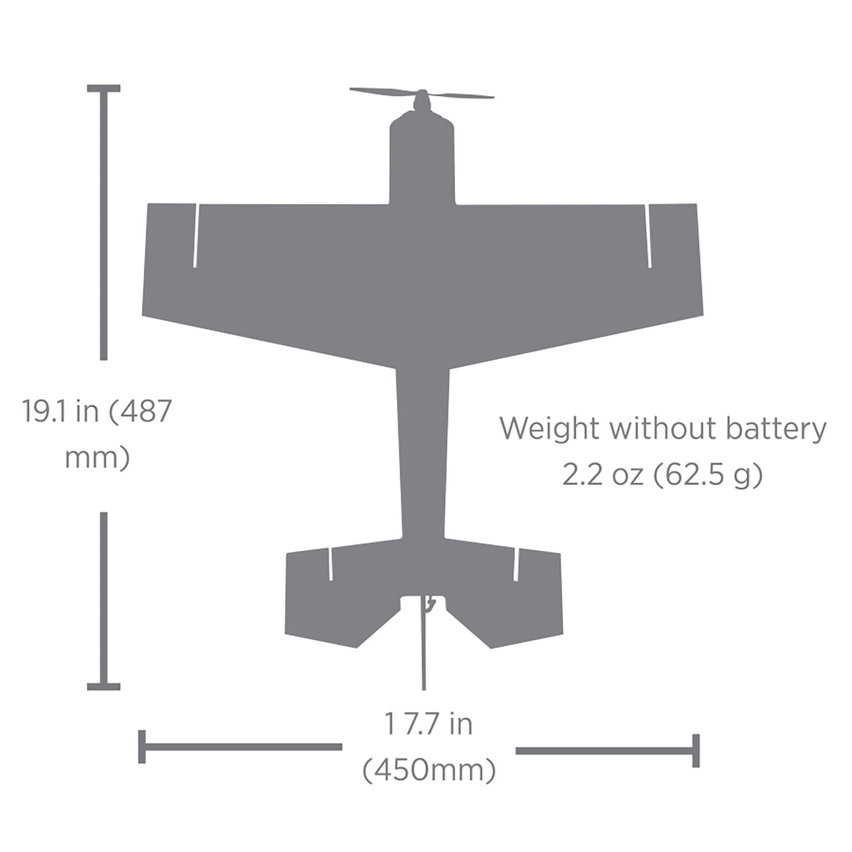 UMX Eratix 3D FF (Flat Foamy) 450mm BNF-Basic and SAFE