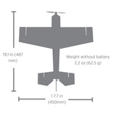 UMX Eratix 3D FF (Flat Foamy) 450mm BNF-Basic and SAFE