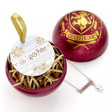 Christmas bauble Gryffindor and Necklace - Harry Potter