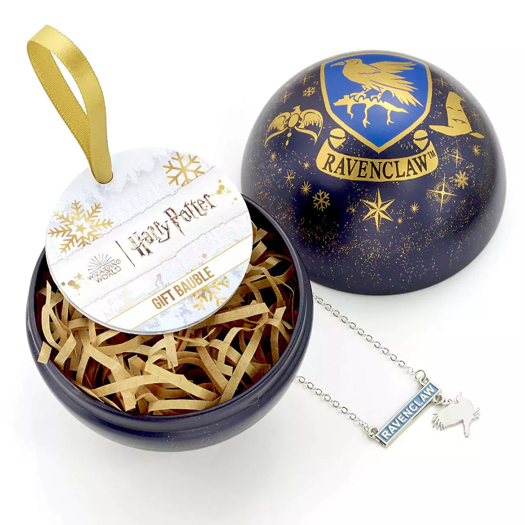 Christmas bauble Ravenclaw and Necklace - Harry Potter