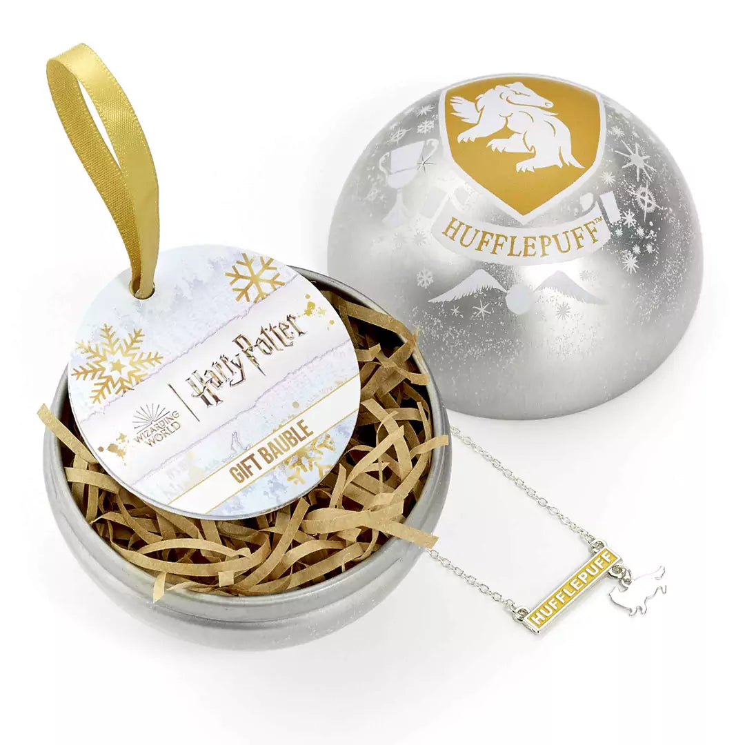 Christmas bauble Huffelpuff and Necklace - Harry Potter