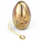 Golden egg necklace and tin box - Harry Potter
