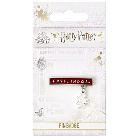 Gryffindor plaque pin badge - Harry Potter