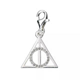 Deathly Hallows Clip on Charm with crystals