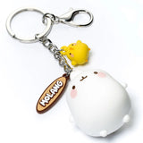 3D Keyring - Molang and Piu Piu