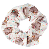 Pusheen the cat and ice cream scrunchie - Pusheen