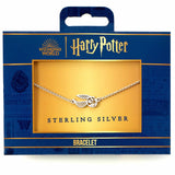 Sterling silver Golden Snitch Charm Bracelet - Harry Potter