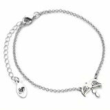 Sterling silver Ravenclaw Diadem Cham Bracelet - Harry Potter