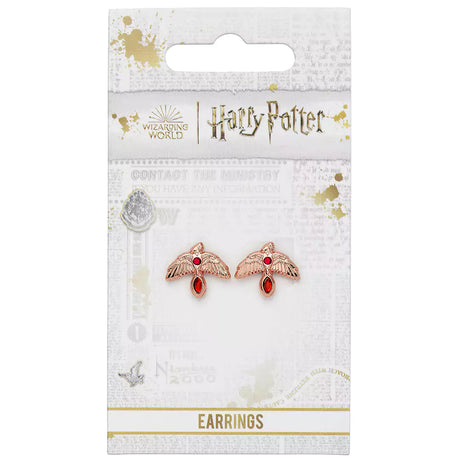Stud earrings Fawkes - Harry Potter