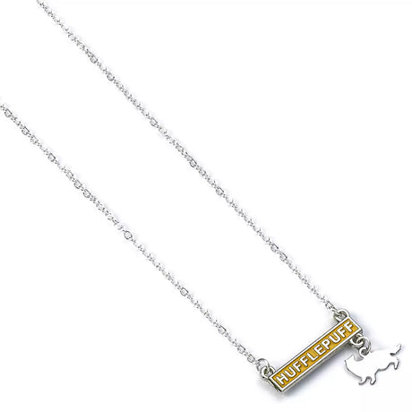 Hufflepuff plaque Necklace - Harry Potter