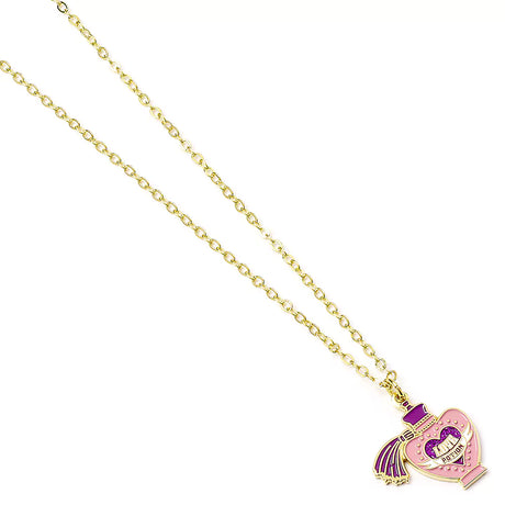 Gold Plated Love Potion Necklace - Harry Potter