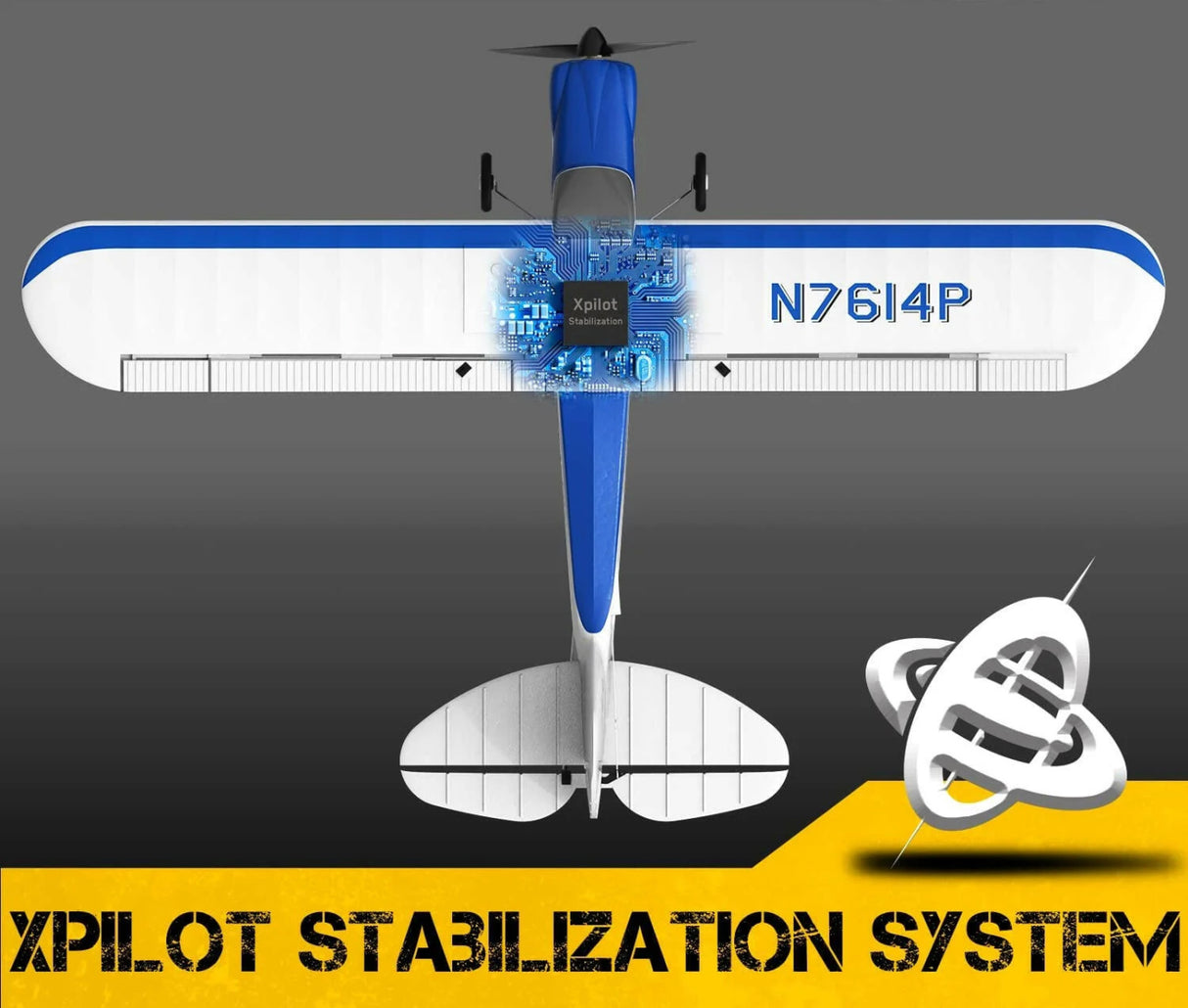 Sport Cub 500 4CH Gyro 500mm RTF Blue