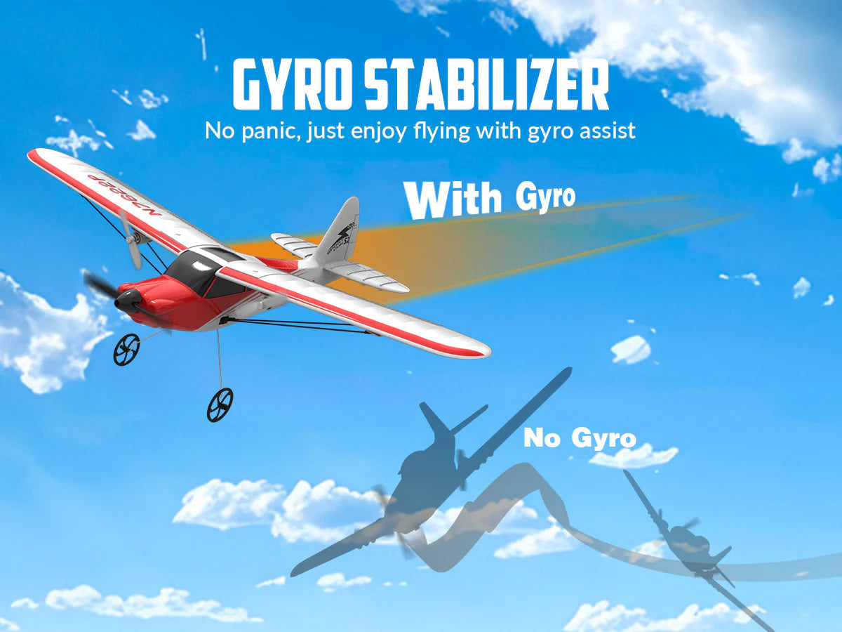Sport Cub 500 4CH Gyro 500mm RTF Red
