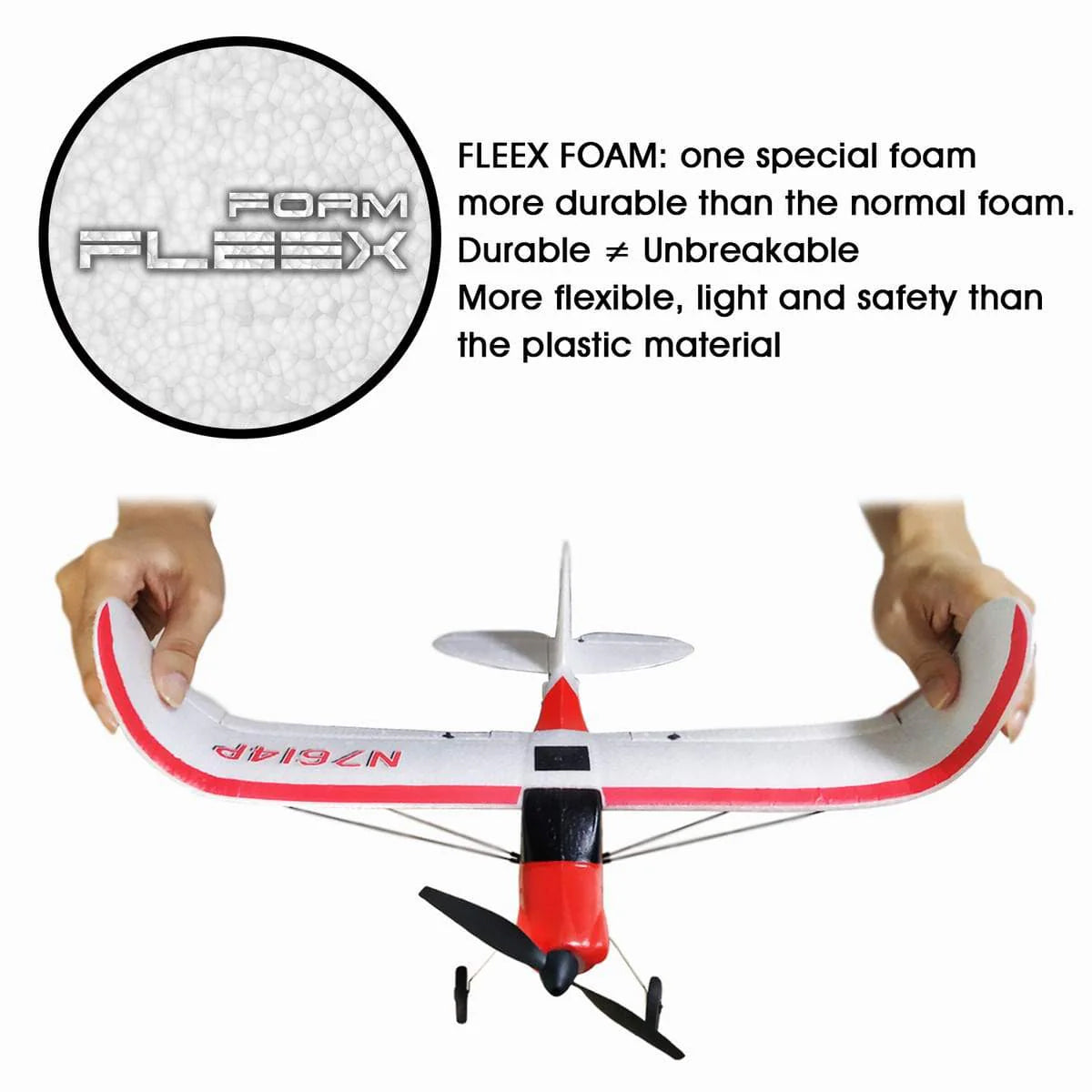 Sport Cub 500 4CH Gyro 500mm RTF Red