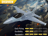 F16 Fighting Falcon Gyro 4CH 270mm RTF