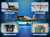 Spitfire 4CH Gyro 400mm RTF