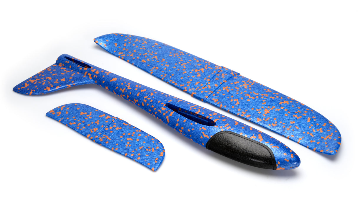 Hand Launch Foam Glider 480mm Blue