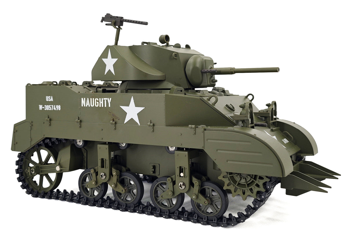 M5A1 Stuart RC Tank 1/16 Green