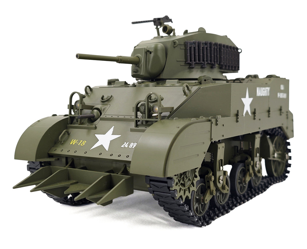 M5A1 Stuart RC Tank 1/16 Green
