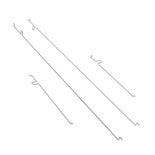 Push Rod Full Set P51D 400mm Red