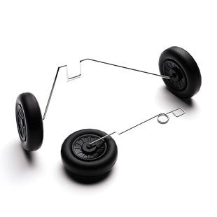 Landing Gear F16 Brushed 340mm