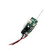 Receiver 4CH w. Gyro &amp; Servos F16 BL 400mm