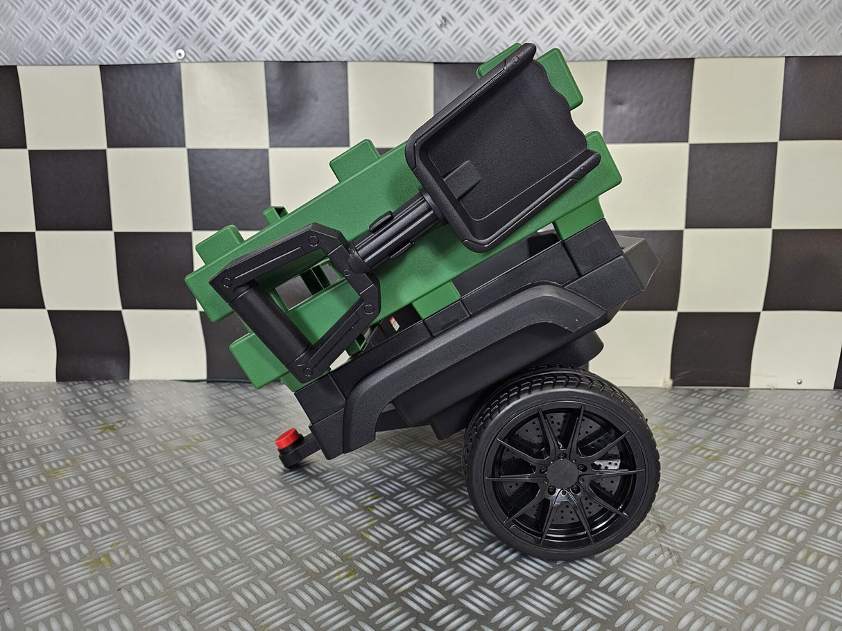 Children's tractor Farmer 12 volt green with RC