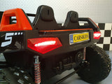 Power Buggy 24 volts, 4 wheel drive with RC for 2 children red