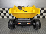 Dumper elektrisk børnelastwagen m. fjernbetjening