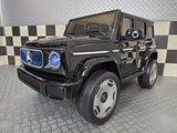 Children's car Mercedes EQG black 12 volts