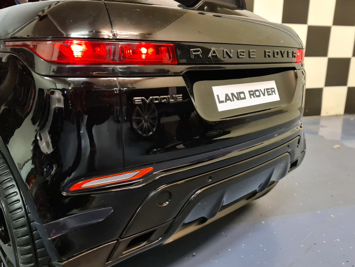 Children's car Range Rover Evoque 4x4 paint black