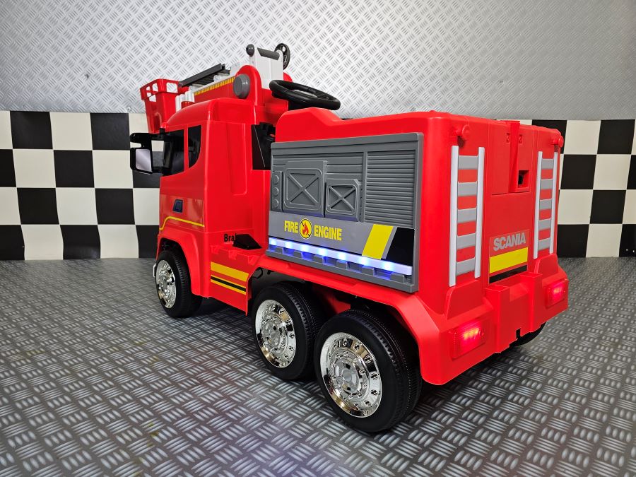 Electric Scania fire truck 12 volt