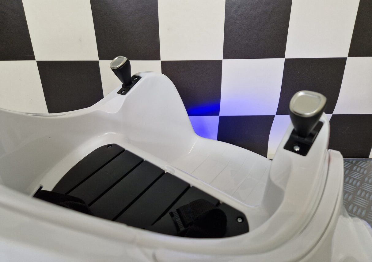 Bumper Car Angry Birds 6 volt white