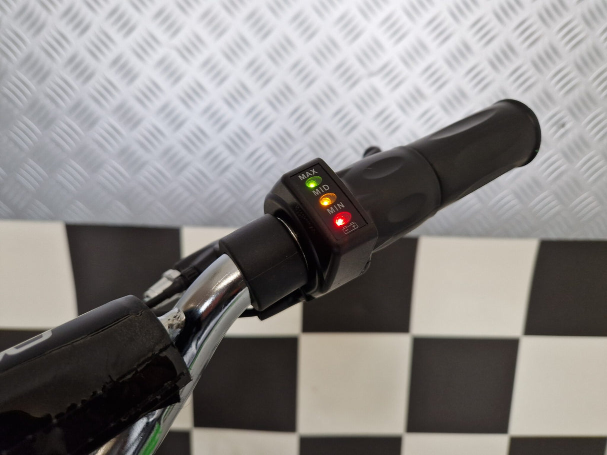 36 volt elektrisk crossmotorcykel grøn
