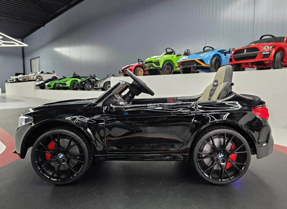 BMW M5 24 Volt Metallic Black Children's Car