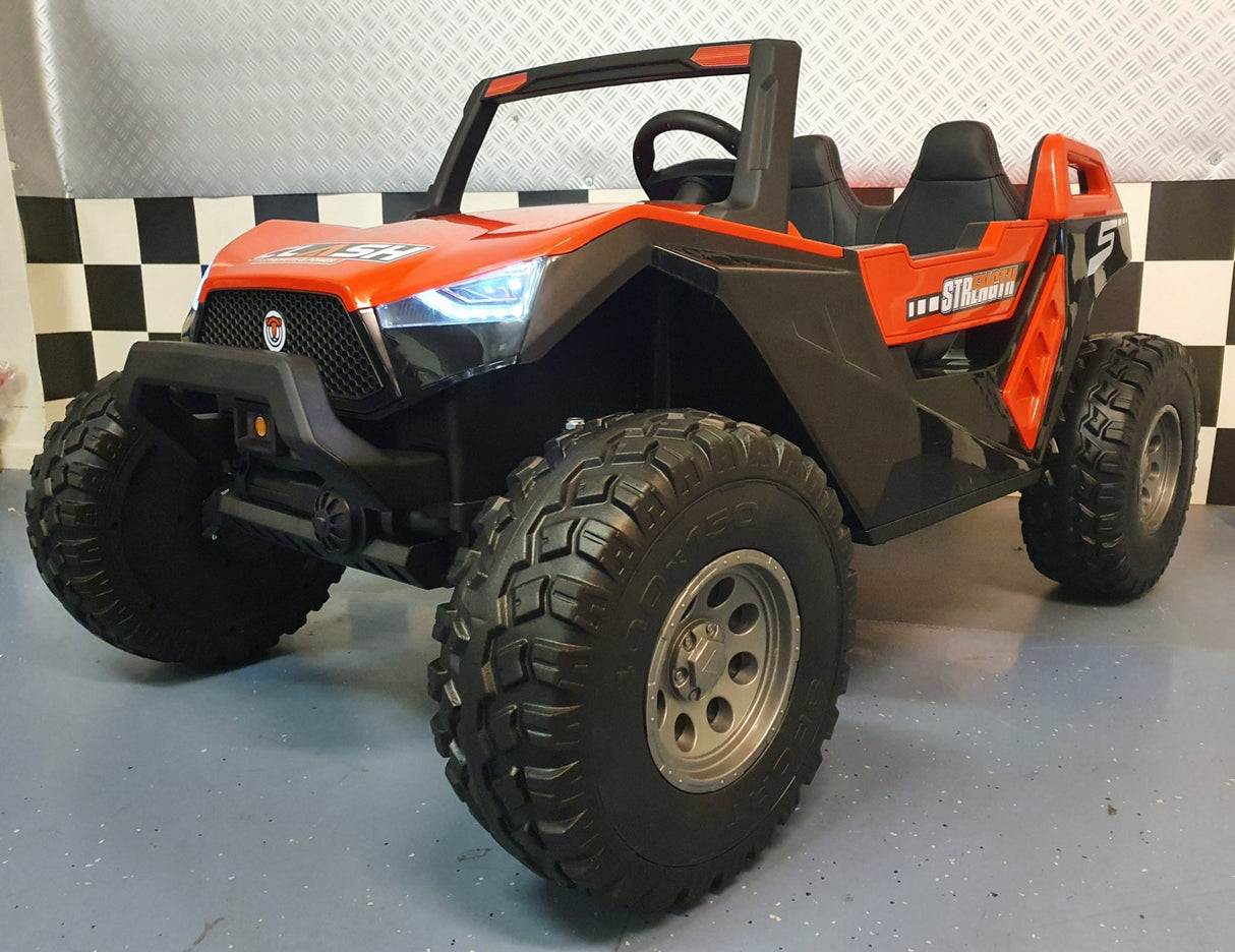 Power Buggy 24 volts, 4 wheel drive with RC for 2 children red