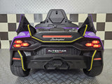 Children's car Lamborghini Auténtica purple 12 volts