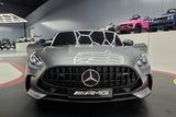 Børnebil Mercedes GT63 2-personers 24 volt metallic grå