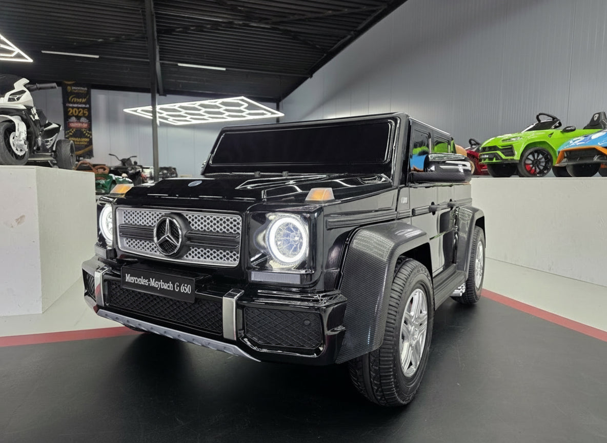 Mercedes Maybach XXL 24 volt electric children's car with MP4