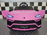 Battery children's car Lamborghini Urus pink 12 volts