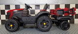 Elektrisk børnetraktor Farmer 12 volt rød m. fjernbetjening