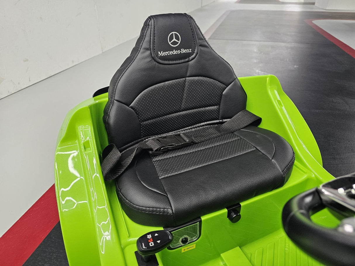 Children's car Mercedes CLA 45 green