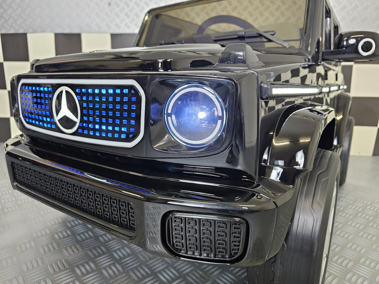 Children's car Mercedes EQG black 12 volts