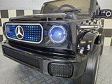 Children's car Mercedes EQG black 12 volts