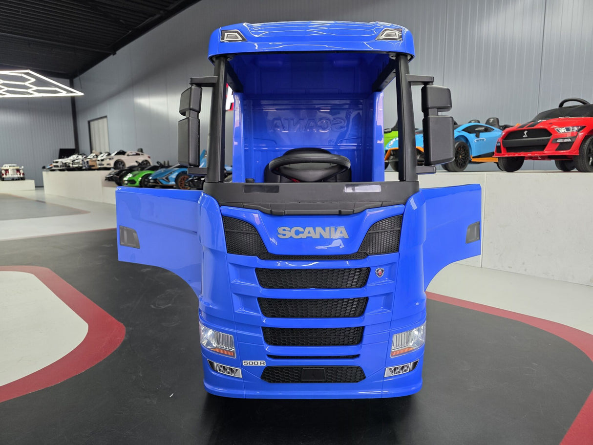 Electric Children's Truck Scania 12V Blue