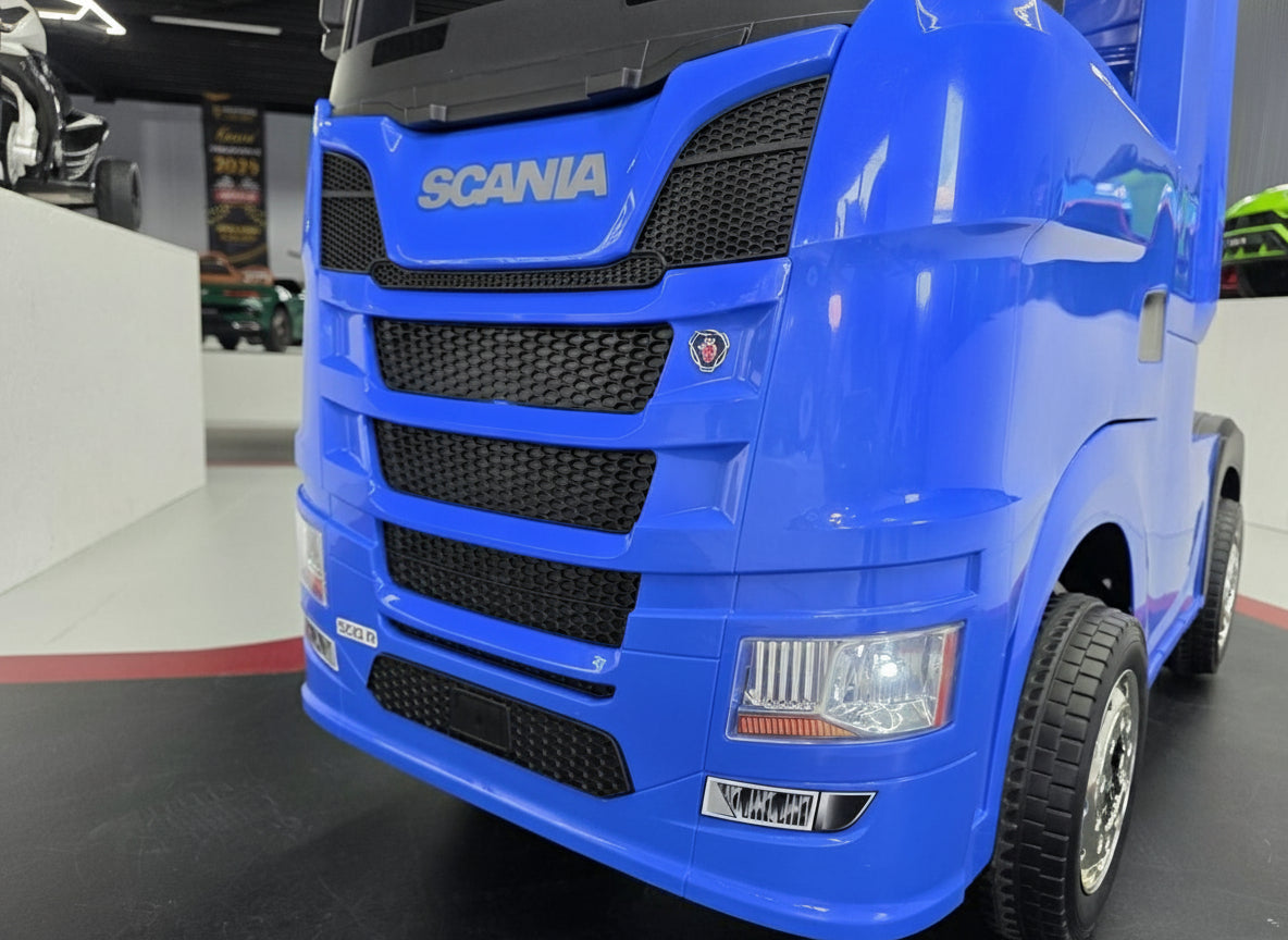 Electric Children's Truck Scania 12V Blue